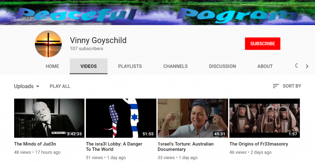 Vinny Goyschild Youtube Channel