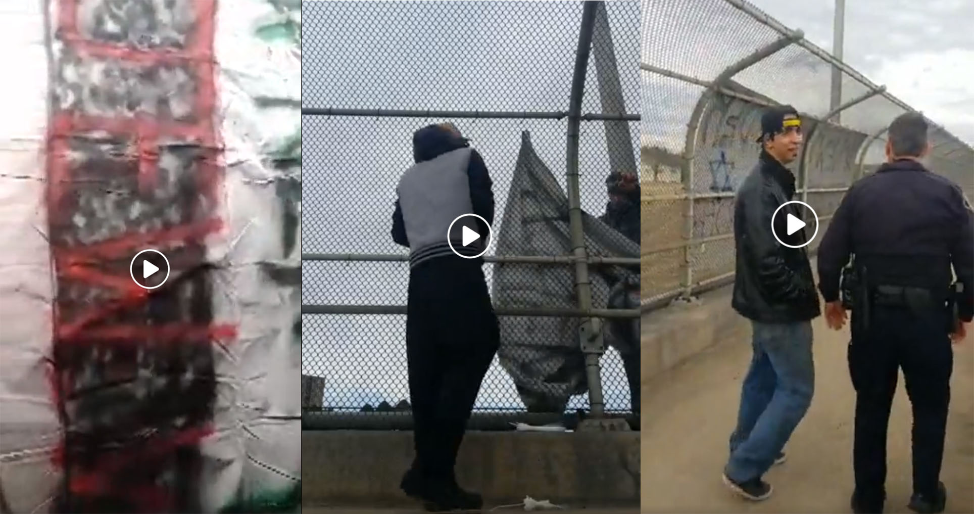 Joey Bounds and Vincent Bertinelli placing an anti-semitic banner over a highway and then getting a ticket from Lakewood PD